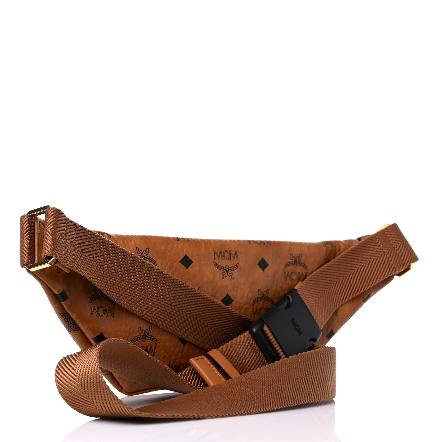 Visetos Small Fusten Belt Bag Cognac