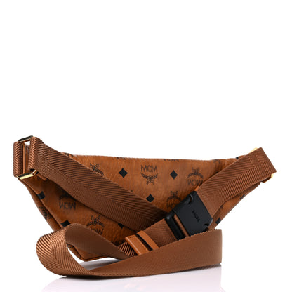 MCM Visetos Small Fusten Belt Bag Cognac 3 of 9