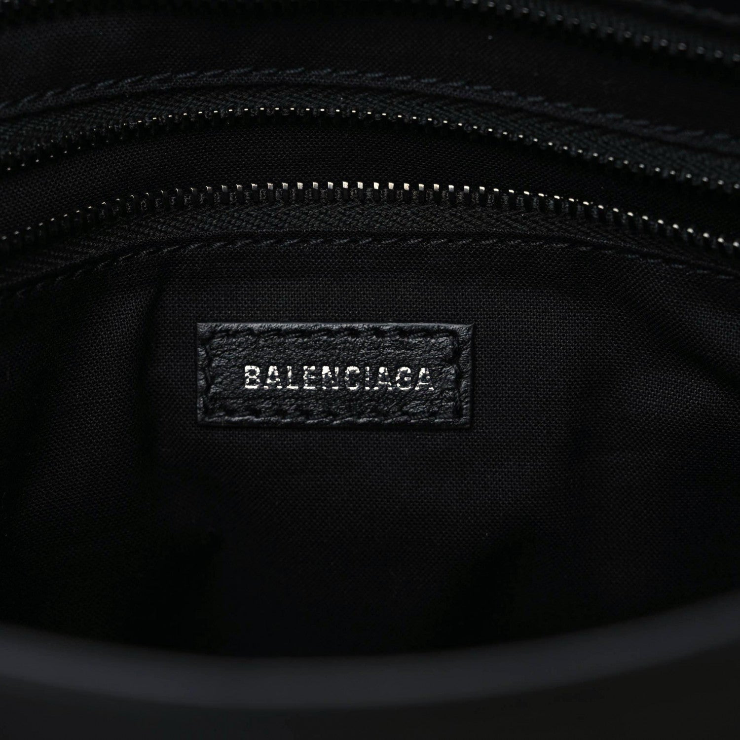 Balenciaga Matte Supple Lambskin Crocodile Embossed Classic Black Hardware S City Black 8 of 12