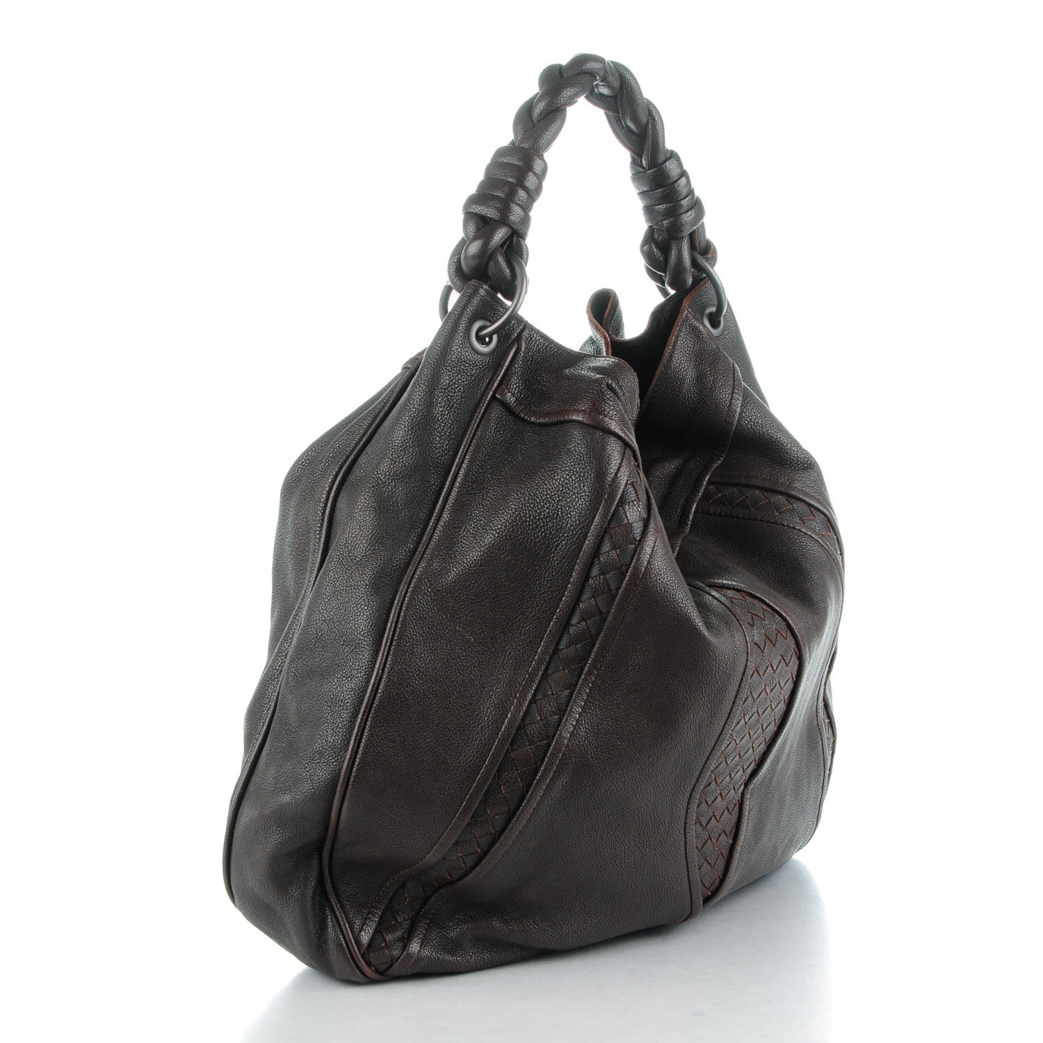 Bottega Veneta Cervo Braided Hobo Moro 3 of 8
