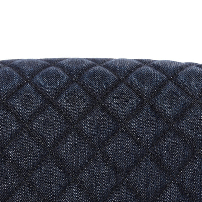 Chanel Washed Denim Quilted Large Urban Spirit Backpack Dark Blue 11 of 15