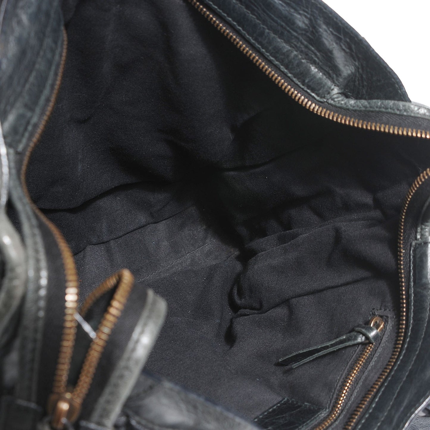 Smocked Agneau City Anthracite