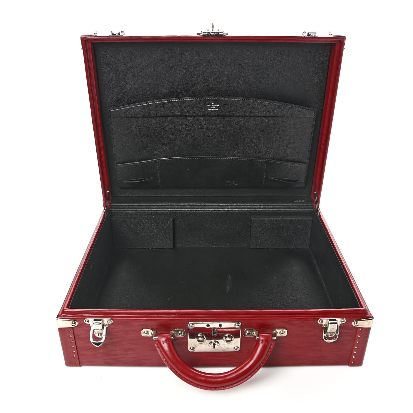 Epi President Watch Briefcase Castillan Red