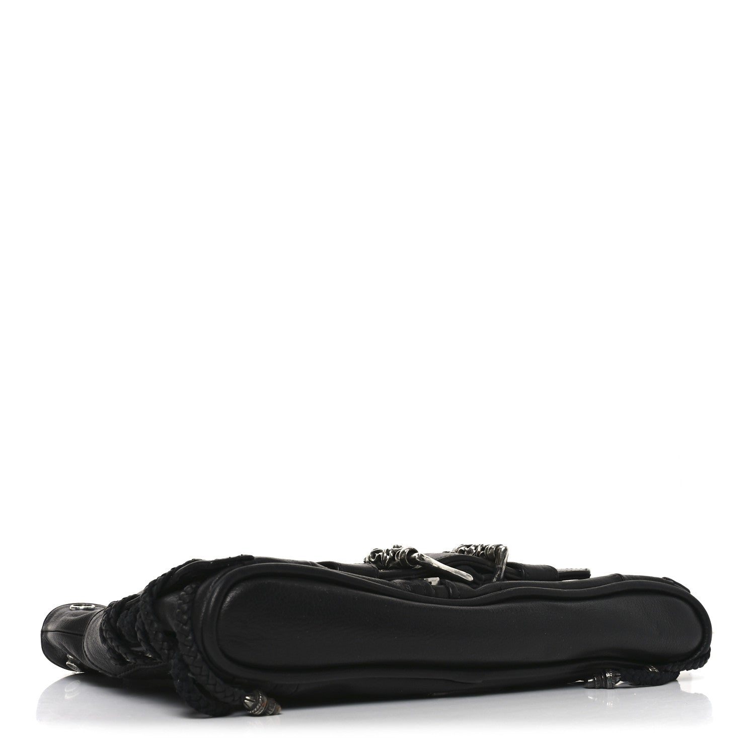 Chrome Hearts Grained Calfskin JJ Dean Tote Black 4 of 9