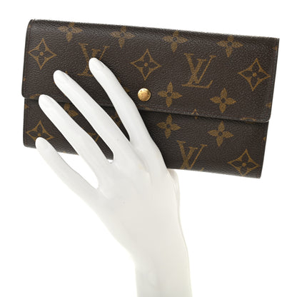 Louis Vuitton Monogram Sarah Wallet 2 of 15
