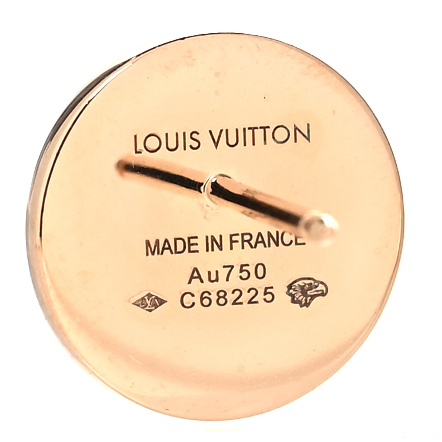 18K Pink Gold Mother of Pearl Color Blossom Star & Sun Stud Earrings