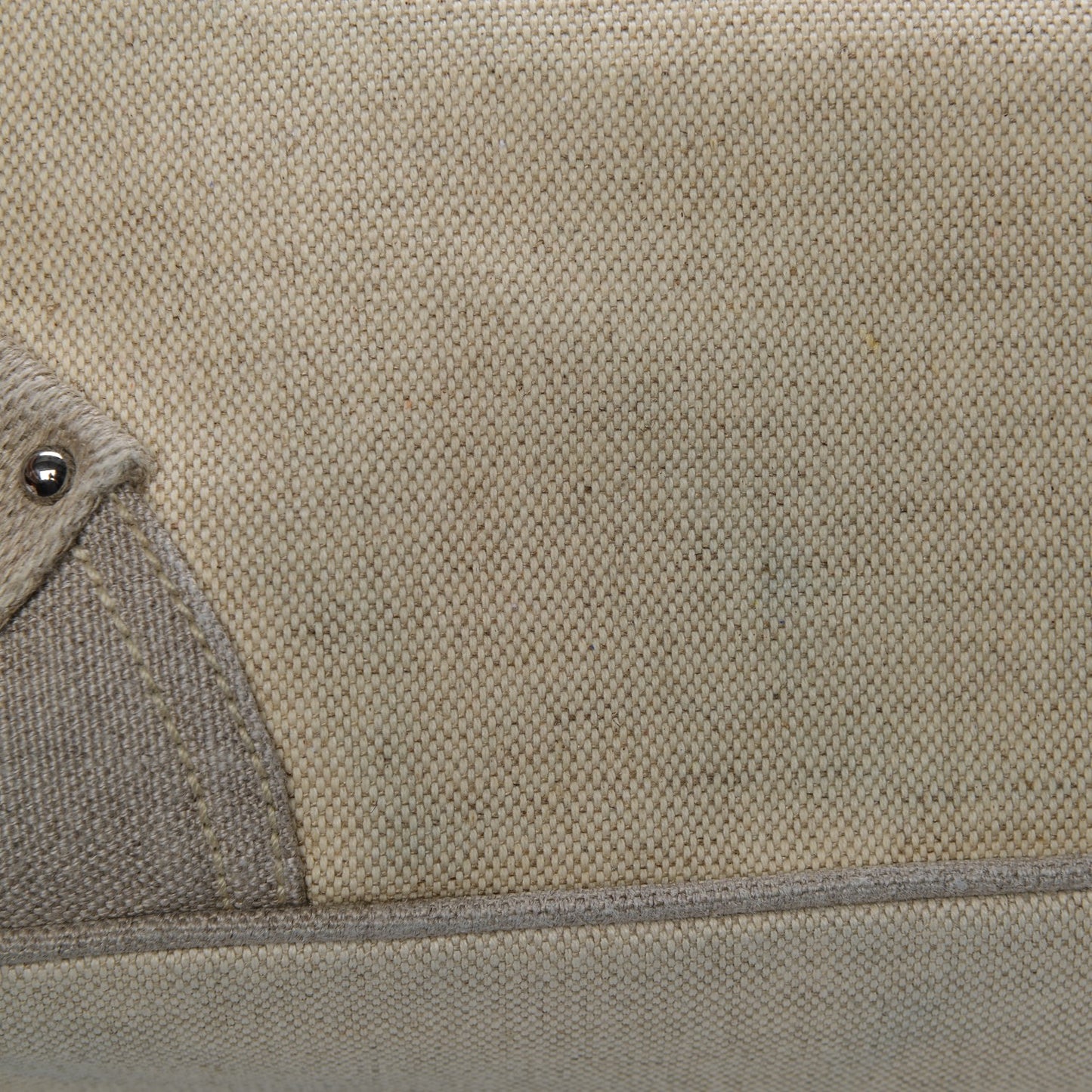 Canvas Mistolino Medium Crystal Cluster Frame Bag Naturale
