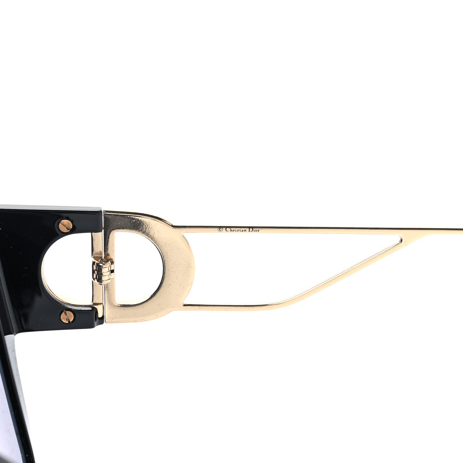 Christian Dior Rectangular 30 Montaigne 1 Sunglasses Black 6 of 7