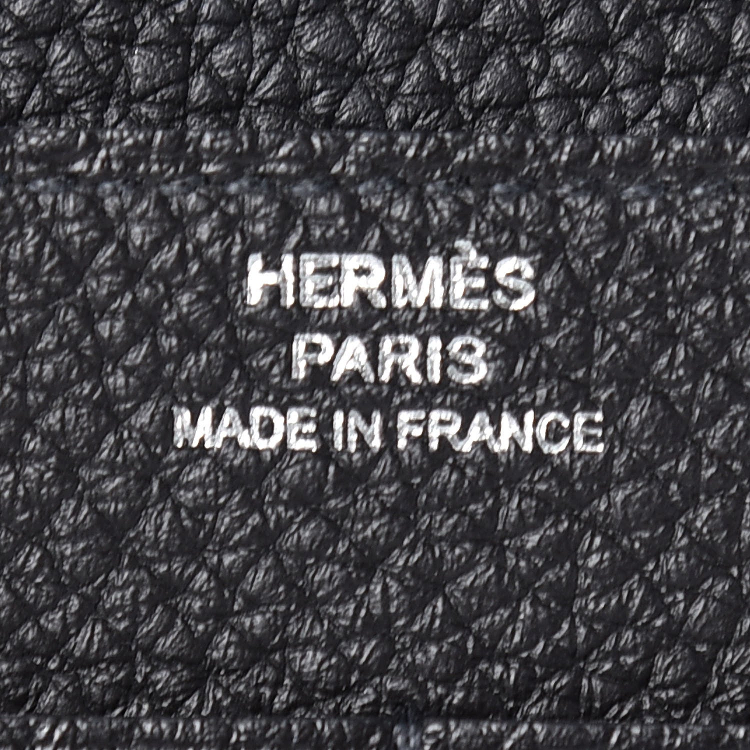 Hermes Togo Dogon Duo Wallet Black 6 of 9