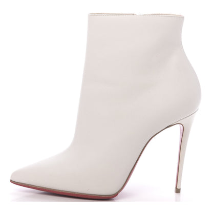 Christian Louboutin Calfskin So Kate Booty 100 Ankle Boots 37 White 1 of 8