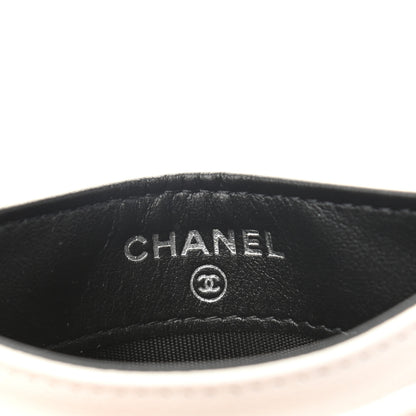 Chanel Caviar Quilted My Everything Card Holder White Black 7 of 11