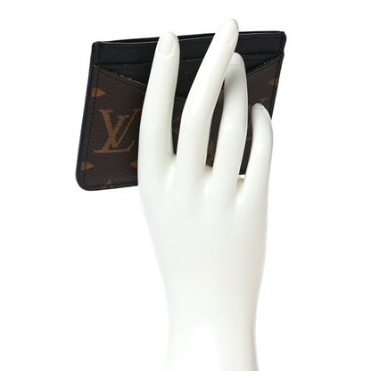 Louis Vuitton Monogram Macassar Neo Porte-Cartes Card Holder 2 of 14