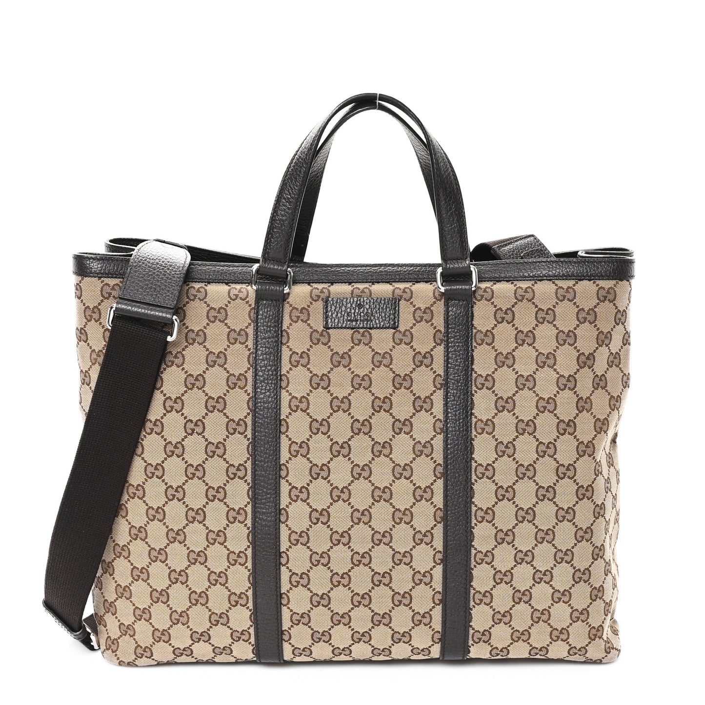 GG Monogram Large Joy Tote Bag Dark Brown