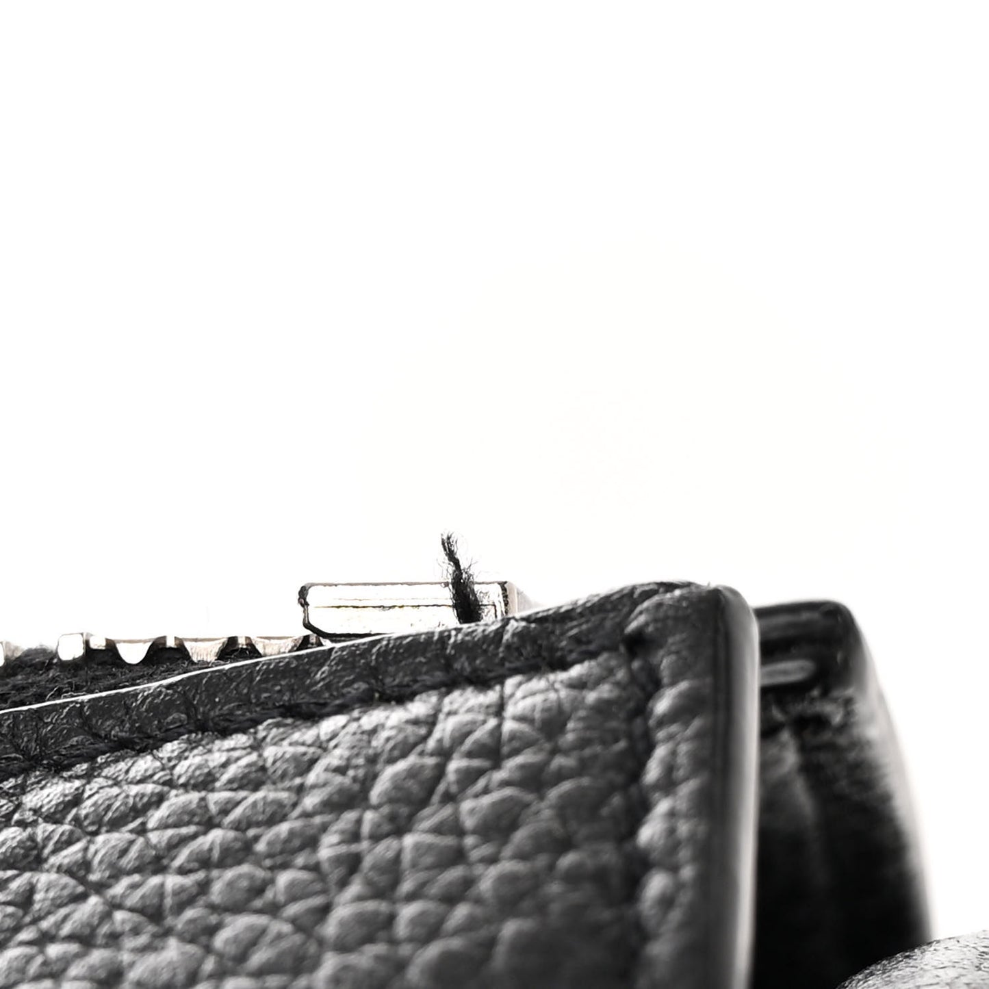 Grained Calfskin Medium Souple Sac De Jour Duffle Black