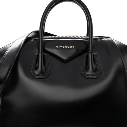 Givenchy Shiny Lord Calfskin Medium Antigona Black 7 of 13
