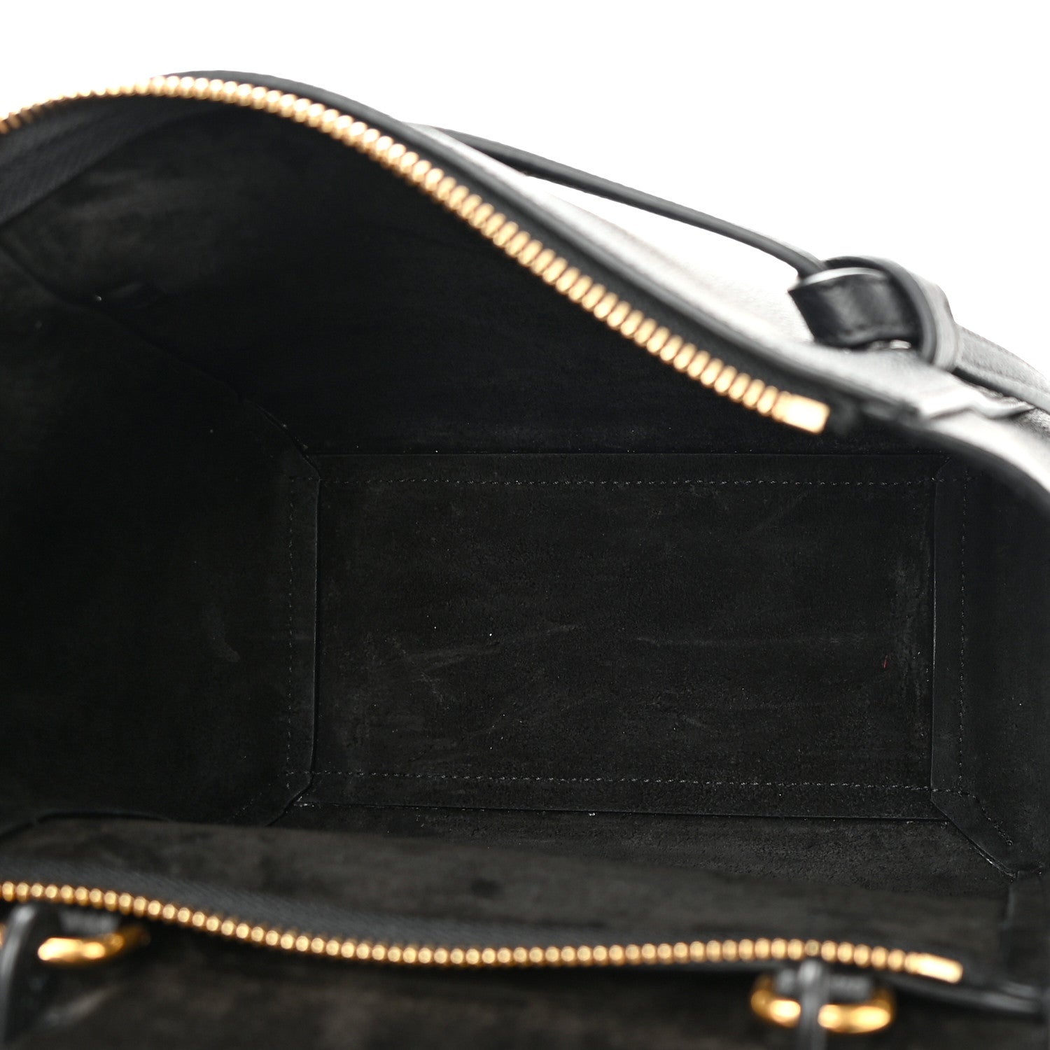 Celine Grained Calfskin Nano Belt Bag Black 5 of 15