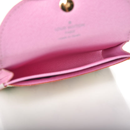Louis Vuitton Monogram Multicolor Business Card Holder White Litchi 5 of 7