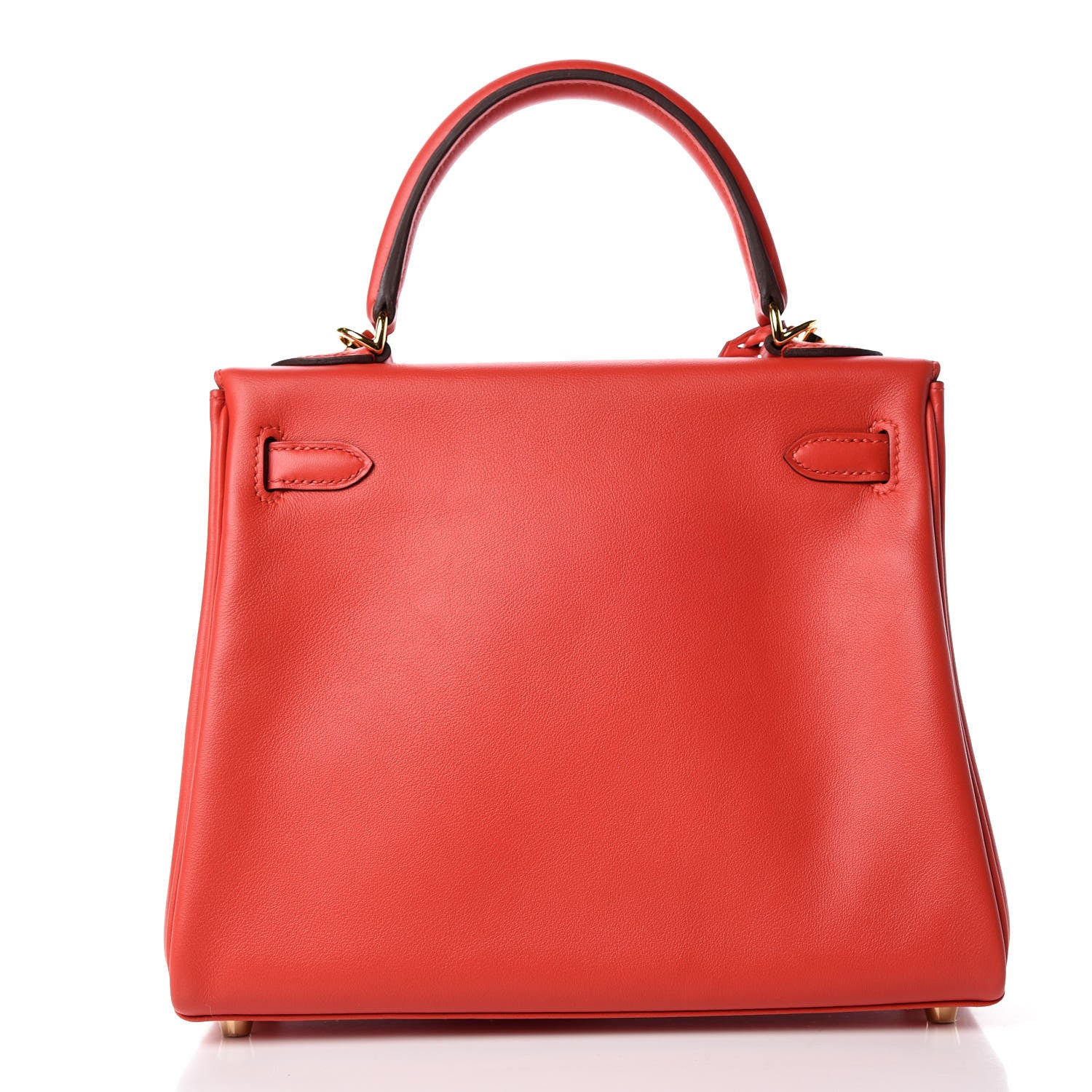 Hermes Swift Kelly Retourne 25 Rouge Tomate 4 of 36