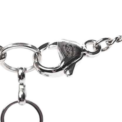 Chanel Resin Pearl Striped Airplane Necklace Black White Multi 5 of 5