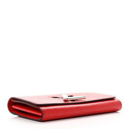 Louis Vuitton Epi Twist Wallet Coquelicot 4 of 8