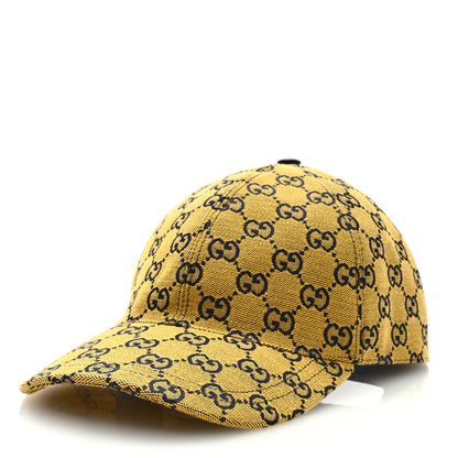 Gucci Monogram Multicolor Baseball Hat S Yellow Blue 1 of 7