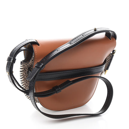Loewe Calfskin Tweed Small Gate Crossbody Bag Tan 2 of 8