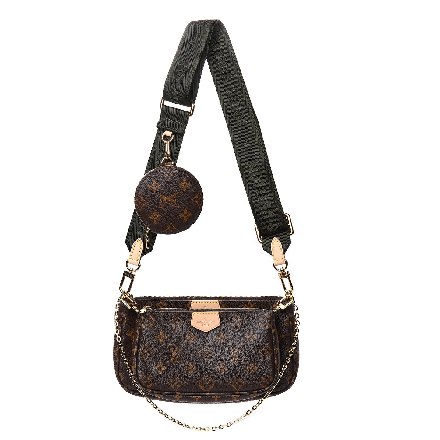Monogram Multi Pochette Accessories Kaki