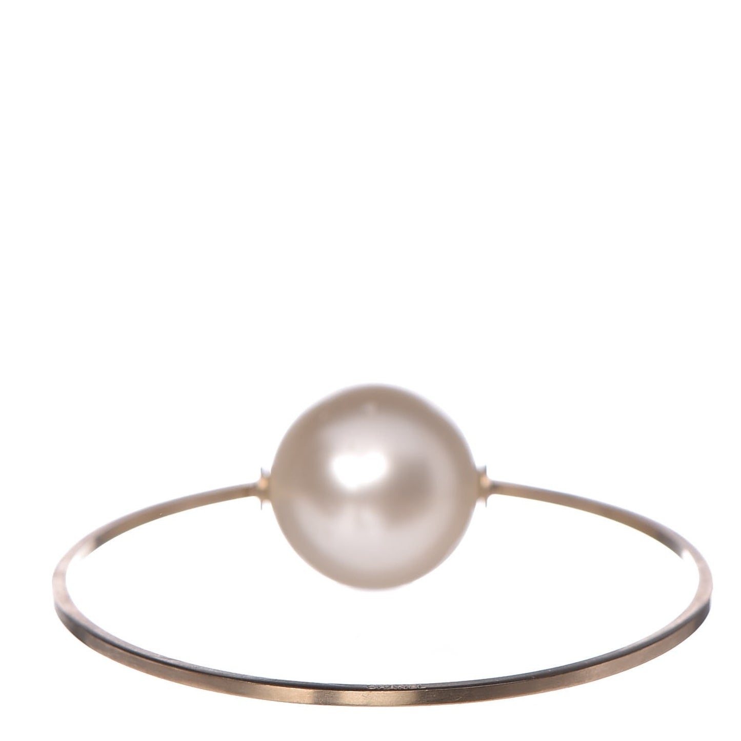 Pearl CC Bracelet Gold
