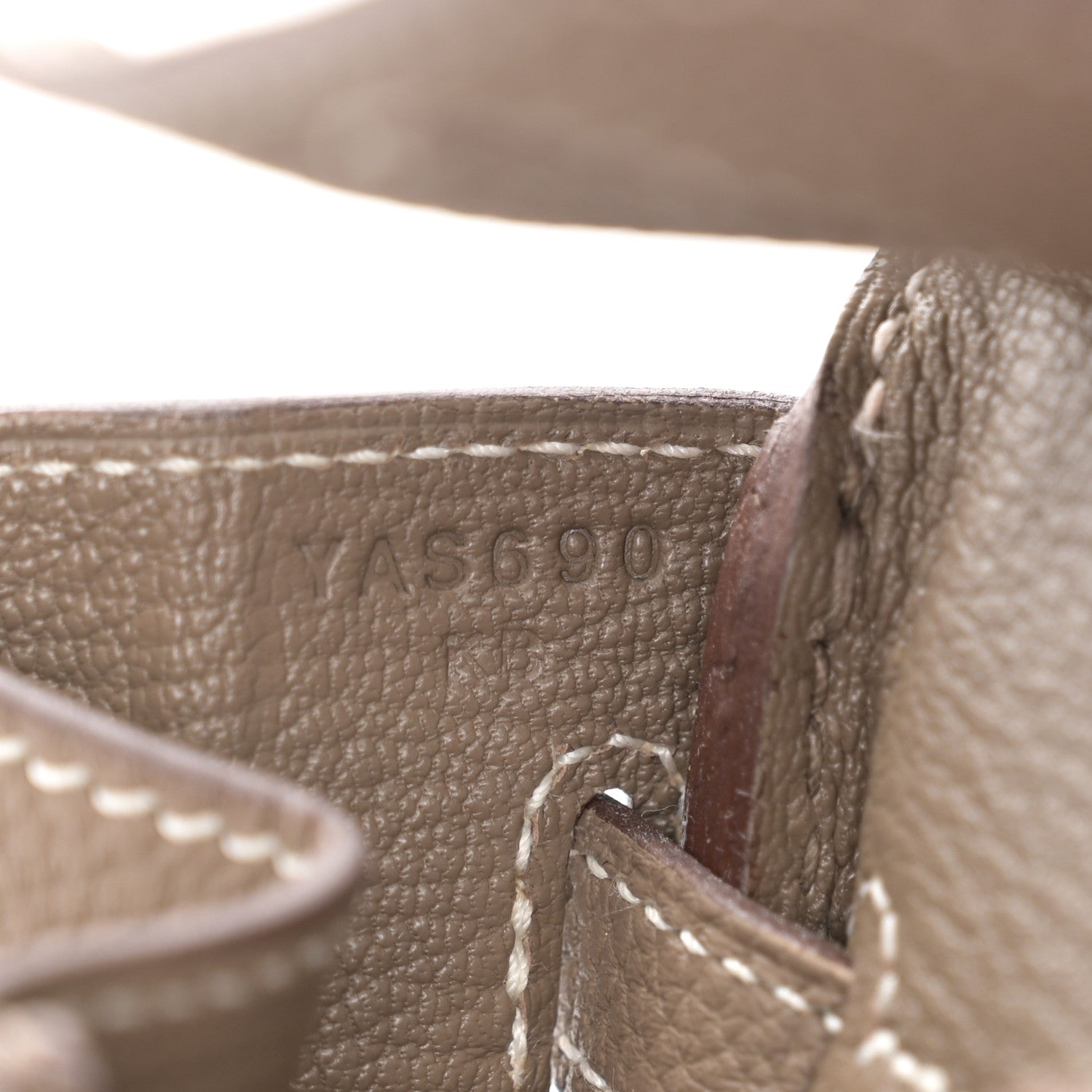 Hermes Togo Birkin 25 Etoupe 7 of 16