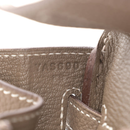 Hermes Togo Birkin 25 Etoupe 7 of 16