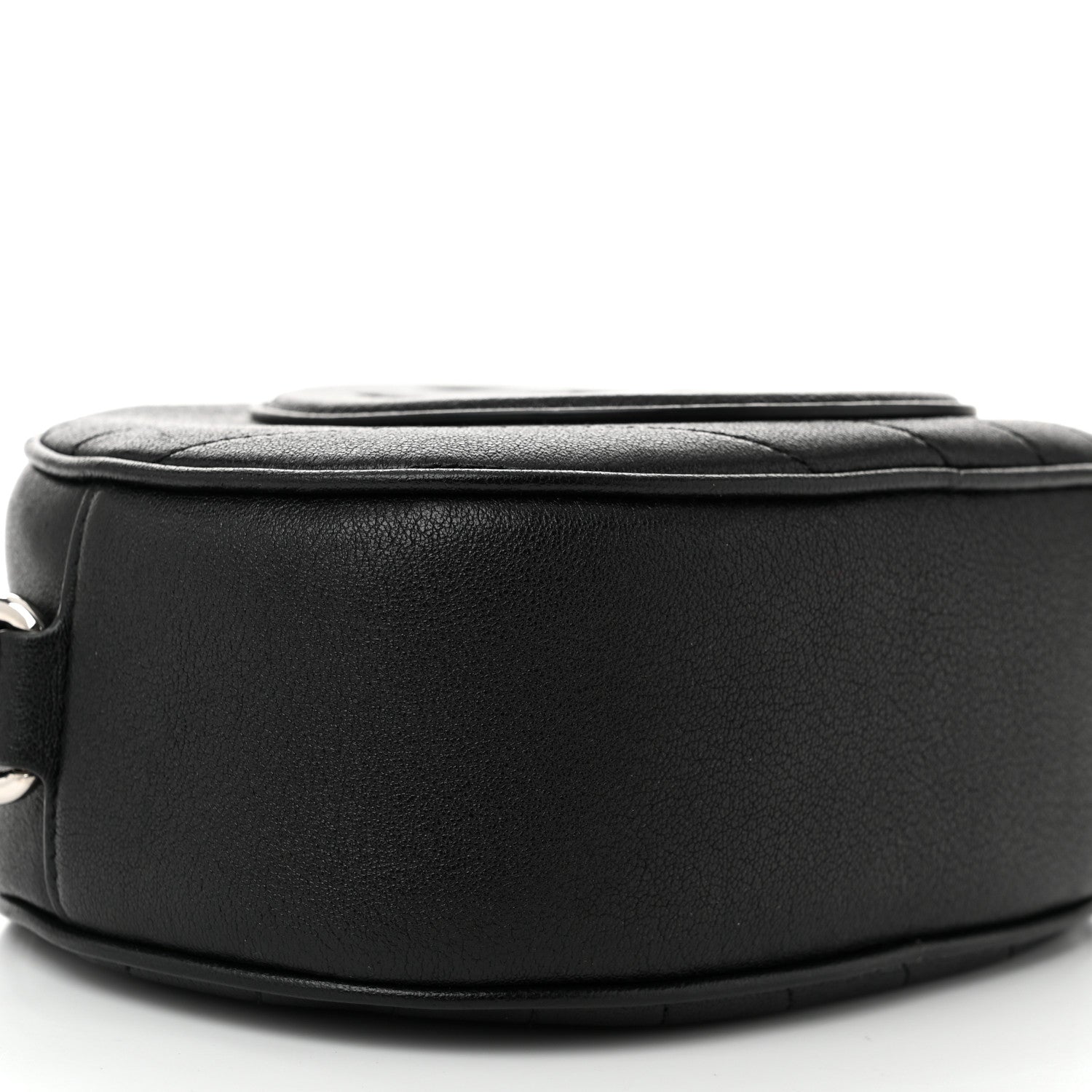 Gucci Sakai Be Green Calfskin Diagonal Stitched Mini Blondie Shoulder Bag Black 9 of 10
