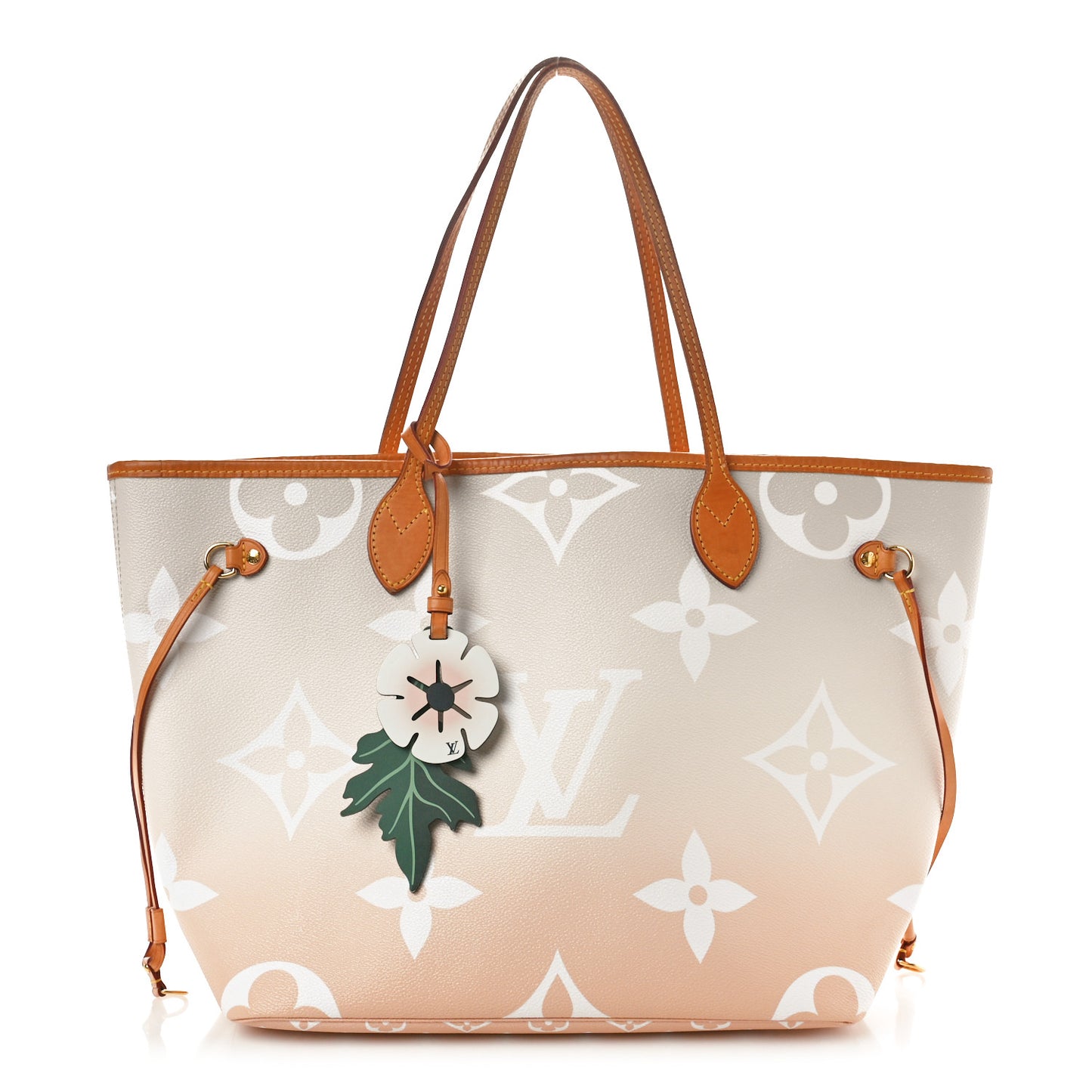 Monogram Giant By The Pool Neverfull MM Brume