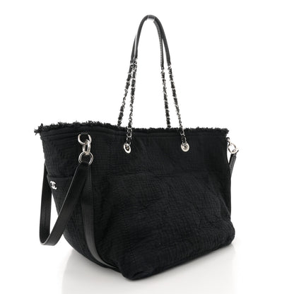 Chanel Canvas Small Double Face Tote Black 3 of 13