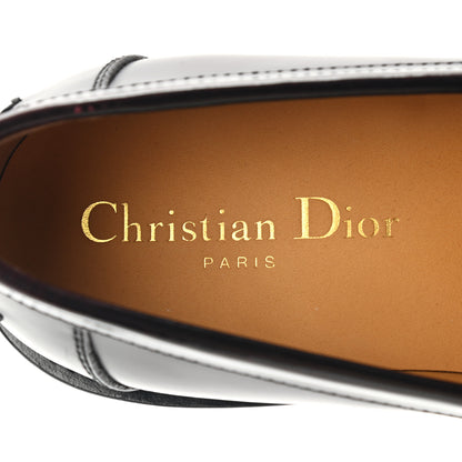 Christian Dior Shaded Calfskin Dior Code 15mm Loafers 37 Deep Amaranth 7 of 8