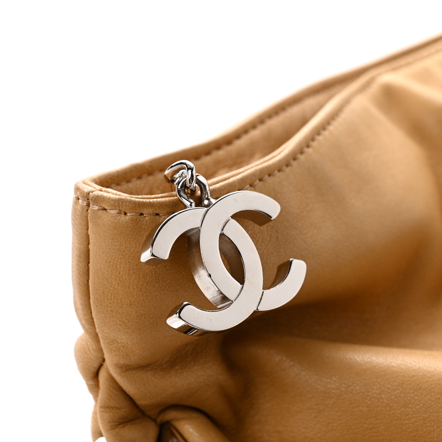 Chanel Lambskin Large Ultimate Soft Tote Beige 16 of 16