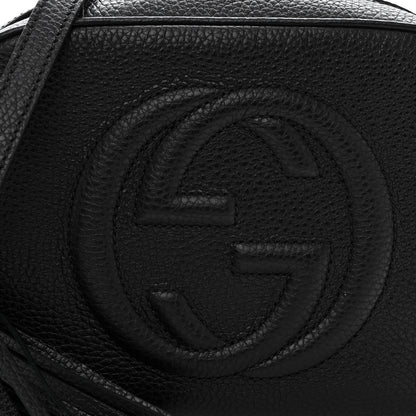 Gucci Pebbled Calfskin Small Soho Disco Bag Black 8 of 10