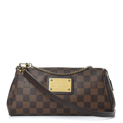 Louis Vuitton Damier Ebene Eva Clutch 1 of 9