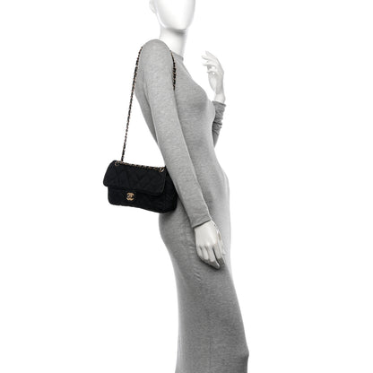 Chanel Nylon Quilted Travel Flap Black 2 of 10