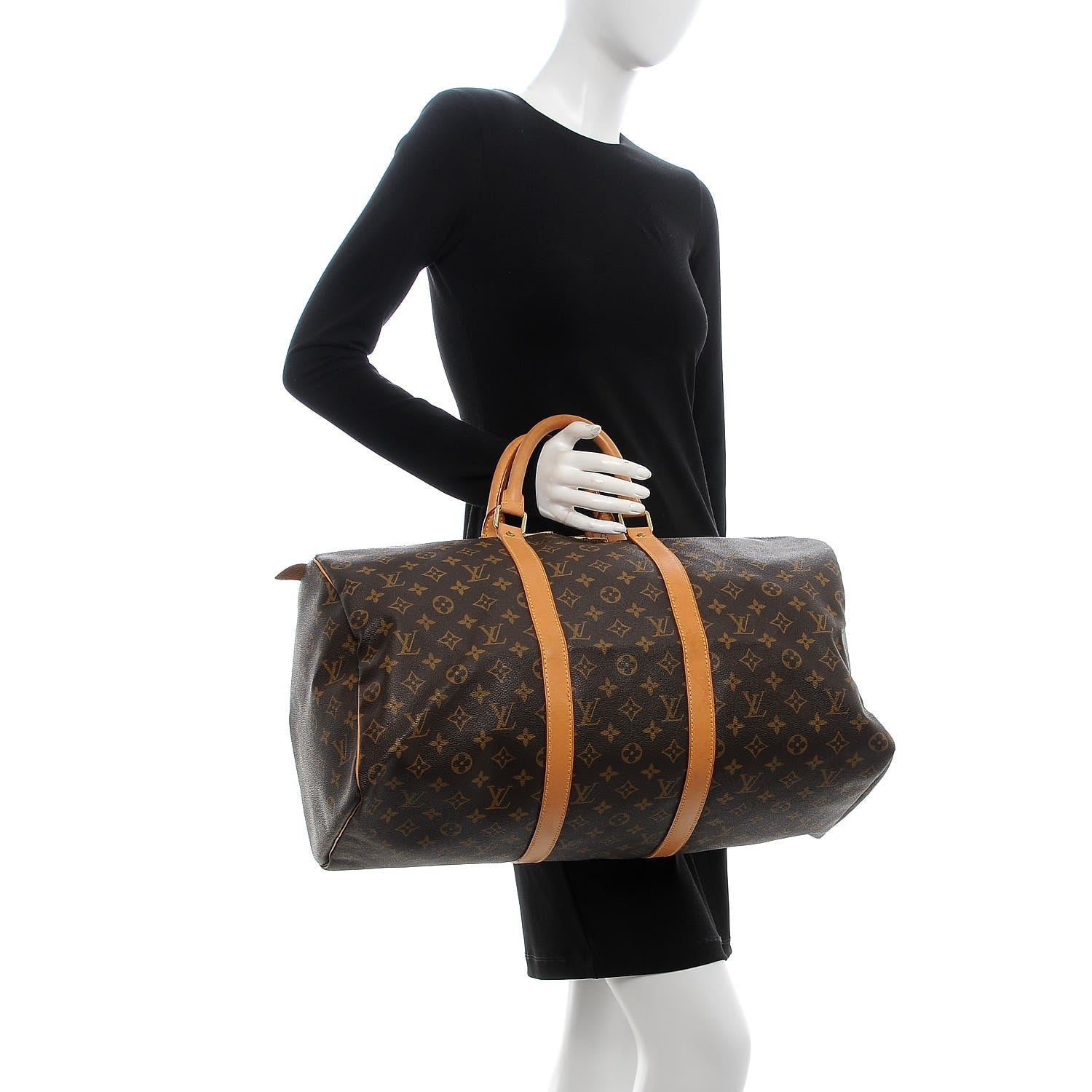 Louis Vuitton Monogram Keepall 50 2 of 15