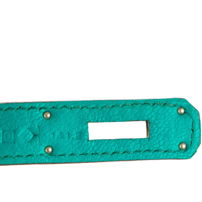 Hermes Chevre de Coromandel Birkin 35 Bleu Paon 10 of 25