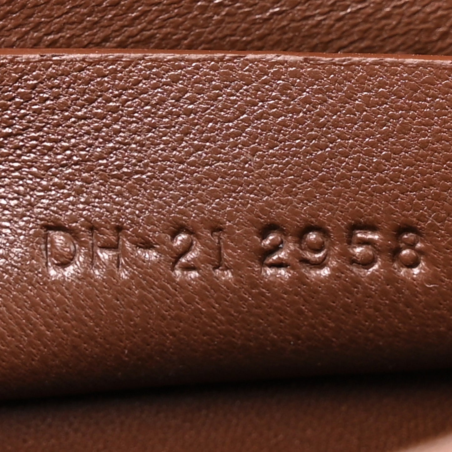 Brushed Off Calfskin Mini Iconic Top Handle Bag  Cocoa Brown