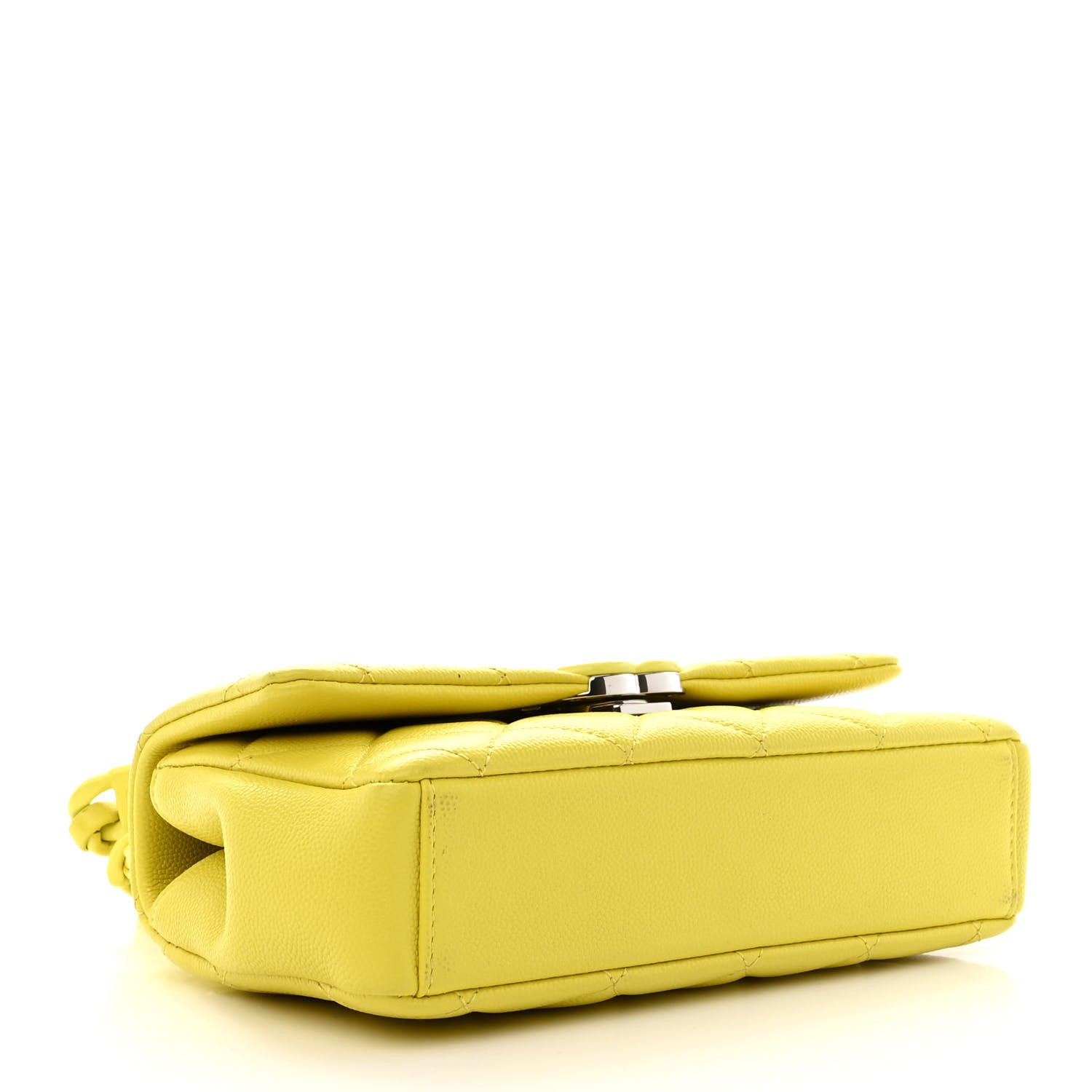 Chanel Caviar Quilted My Everything Small Flap Yellow 4 of 10
