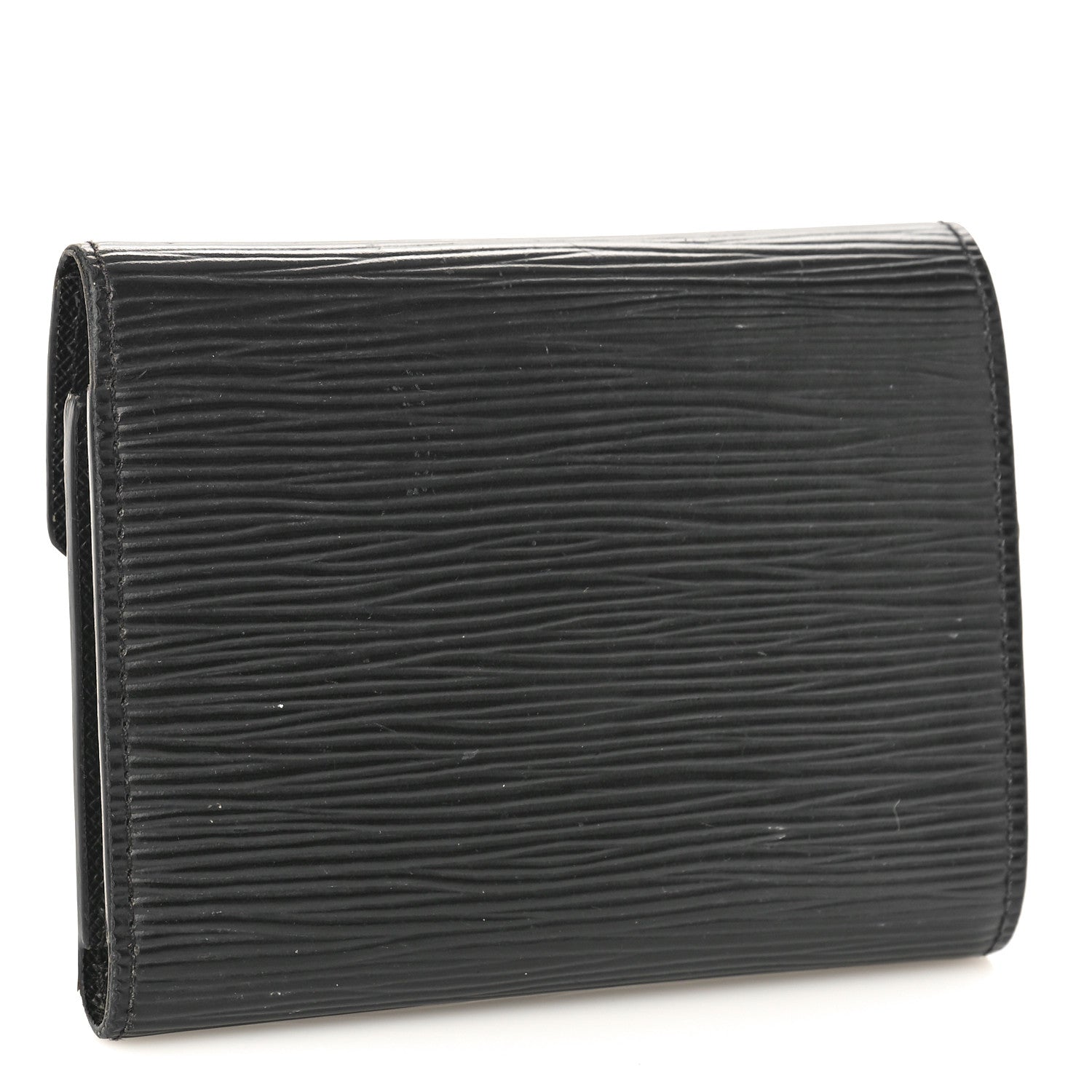 Louis Vuitton Epi Victorine Wallet Black 3 of 9