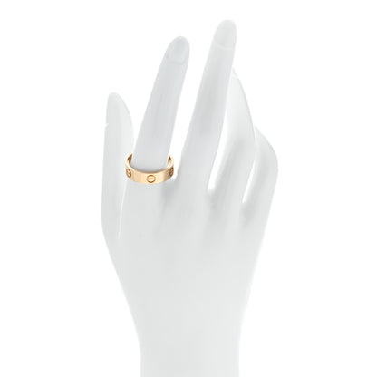 Cartier 18K Yellow Gold 5.5mm LOVE Ring 61 9.5 2 of 5