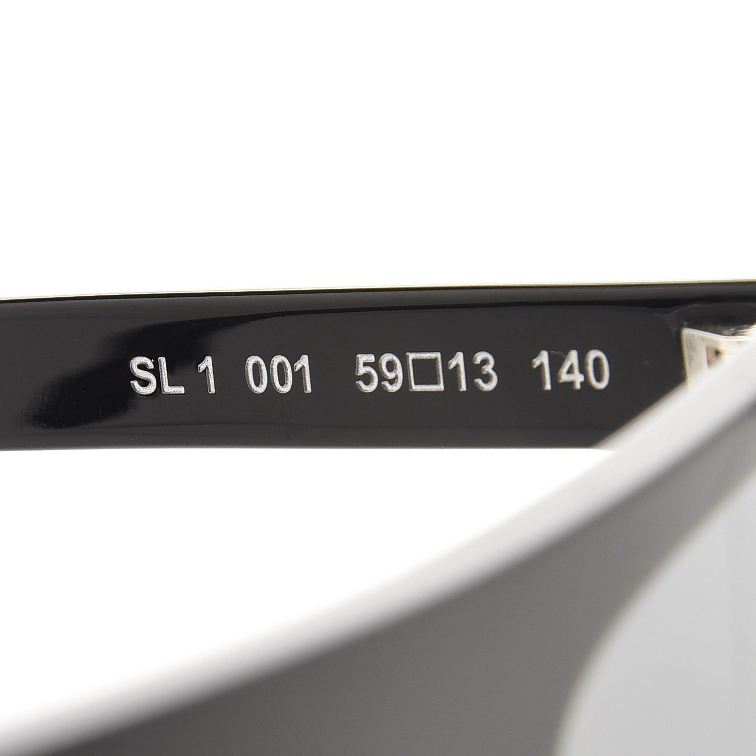 Saint Laurent SL1 Sunglasses Black 7 of 8