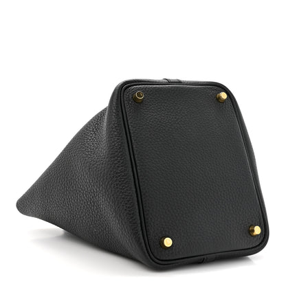 Hermes Taurillon Clemence Picotin Lock 18 PM Black 4 of 11