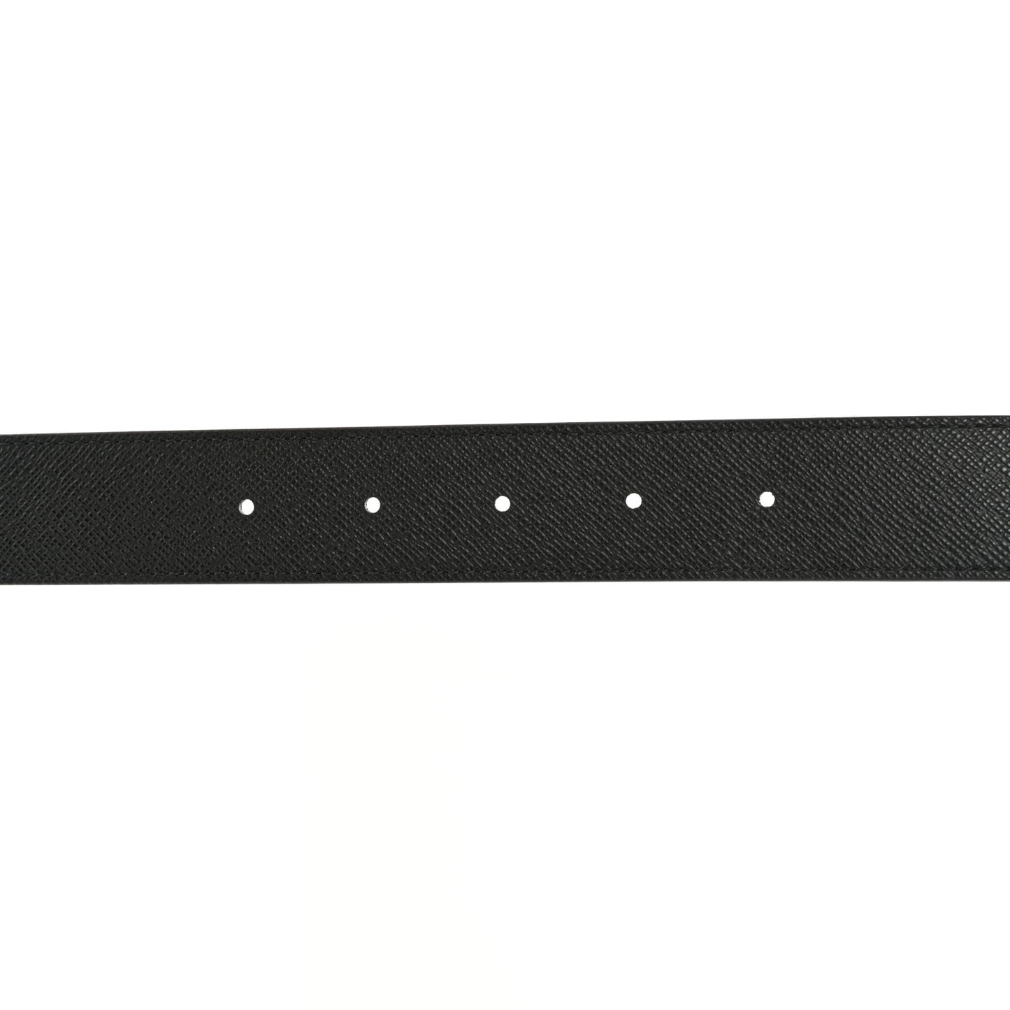 Calfskin Monogram 30mm LV Initiales Reversible Belt 95 38 Black
