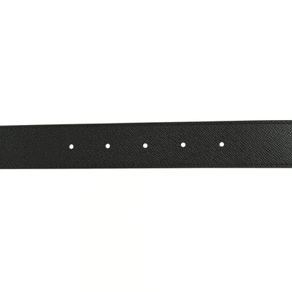 Louis Vuitton Calfskin Monogram 30mm LV Initiales Reversible Belt 95 38 Black 5 of 9