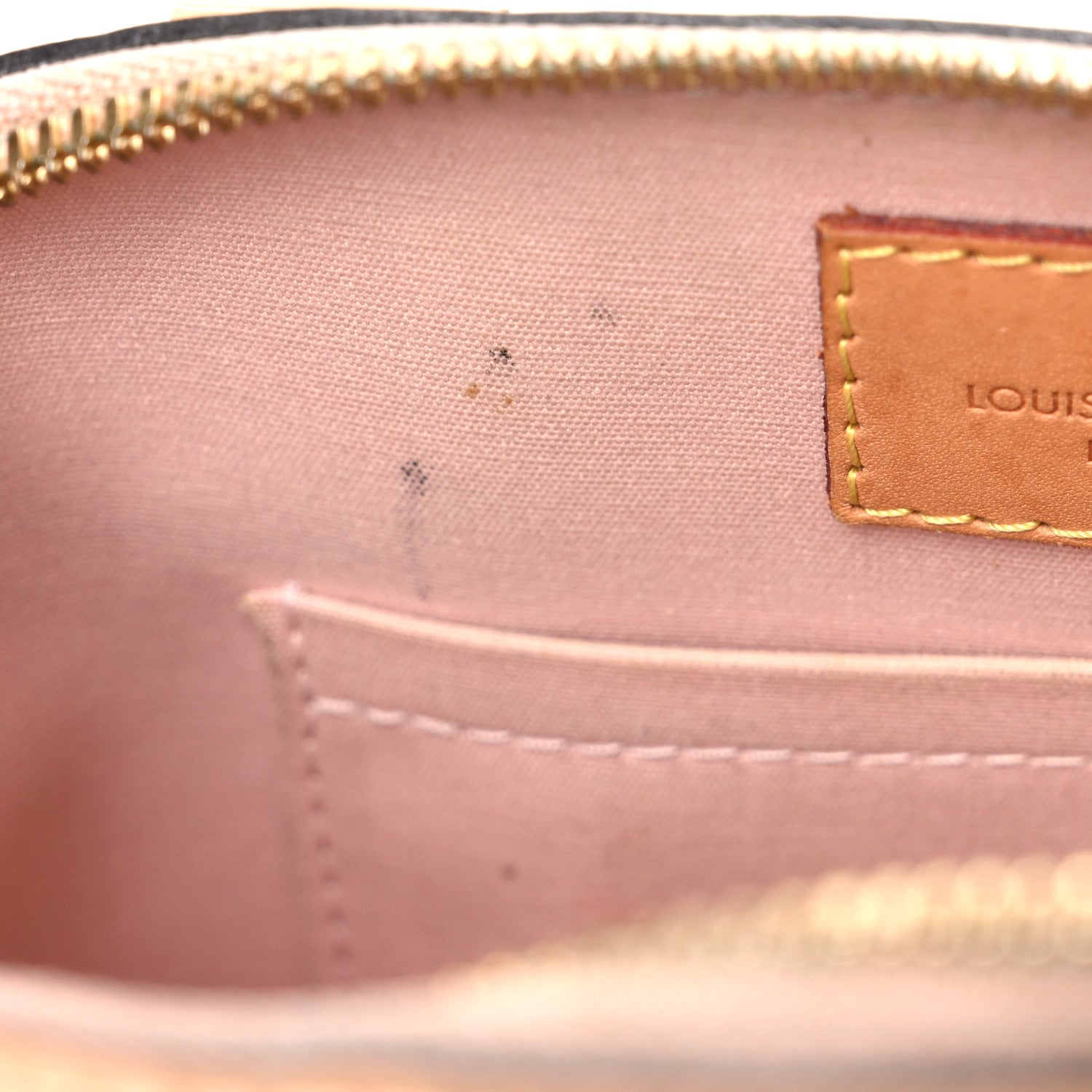 Louis Vuitton Vernis Alma BB Rose Ballerine 12 of 15