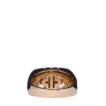 Bulgari 18K Yellow Gold Parentesi Ring 52 6 3 of 8
